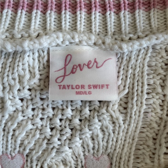Official Taylor Swift Lover Cardigan M/L - Picture 3 of 3